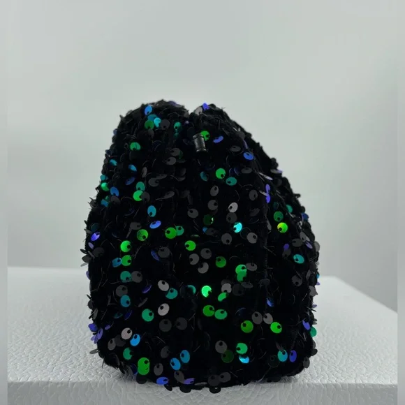 NWT Anthropologie Maeve The Frankie Mini Clutch: Velvet Sequin Edition gift - Picture 9 of 11